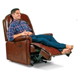 Sherborne Keswick Recliner Chair - Manual - Leather - Grade 1 - thumbnail 2