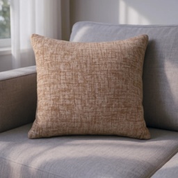 Style Furnishings Avon Textured Cushion 45cm - Saffron - thumbnail 1
