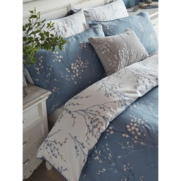 Laura Ashley Pussy Willow Duvet Set - Dark Seaspray - King - thumbnail 2