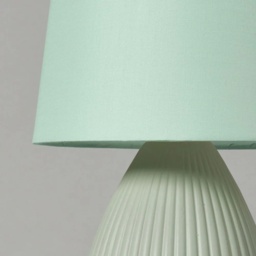 BHS Freya Teardrop Ceramic Table Lamp Pack of 2 - Green - thumbnail 3