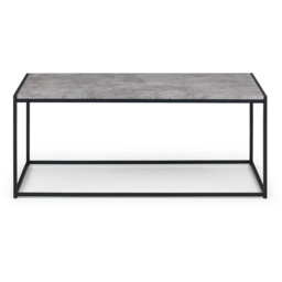 Julian Bowen Staten Rectangular Concrete Coffee Table - thumbnail 4