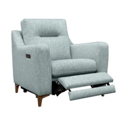 G Plan Austen Fabric Armchair With Power Footrest and USB - Fabric Grade A - thumbnail 2