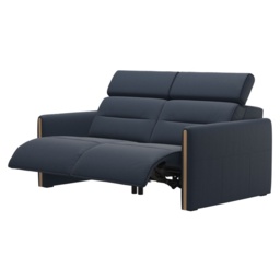 Stressless Emily 2 Seater Power Recliner Sofa With Wood Arms - Paloma Leather - thumbnail 3