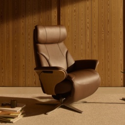 Stressless Adam Power Recliner Chair With Sirius Base - Noblesse Leather - thumbnail 1