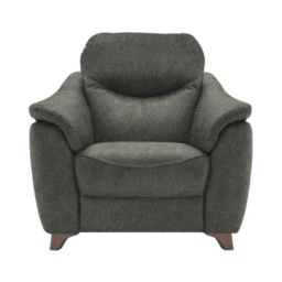 G Plan Jackson Recliner Chair - Manual Recliner - Fabric - Grade B