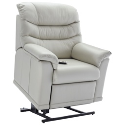 G Plan Malvern Dual Elevate Lift and Rise Chair - Standard - Leather Grade N - thumbnail 3