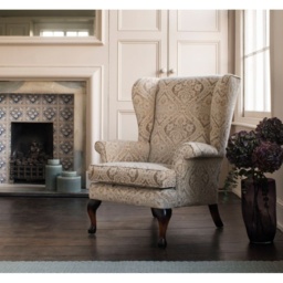 Parker Knoll Penshurst Fabric Wing Chair - Fabric Grade A - thumbnail 3