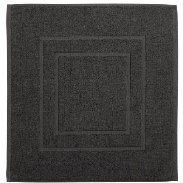 Christy Brixton Bath Mat 60 x 60cm - Liquorice