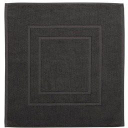 Christy Brixton Bath Mat 60 x 60cm - Liquorice