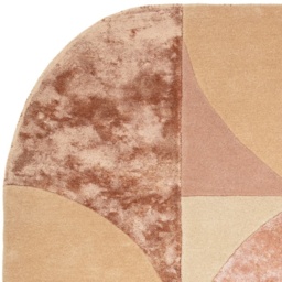 Asiatic Matrix MAX78 Oval Hand Made Rug - Earth Brown - 160cm x 230cm - thumbnail 4