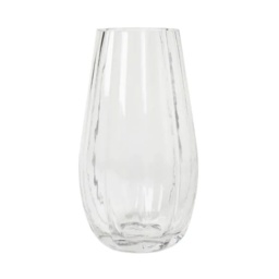 BHS Tulip Glass Vase - Clear - thumbnail 1