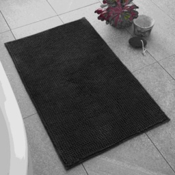 Catherine Lansfield Bobble Bath Mat 50x80cm - Charcoal - thumbnail 2
