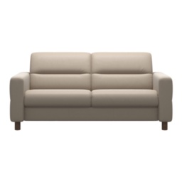 Stressless Fiona Leather 2.5 Seater Sofa - Batick Leather - 1 x Wood Arm RHF - thumbnail 3