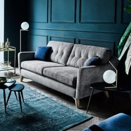 Ercol Cosenza 4 Seater Sofa - Leather - thumbnail 1