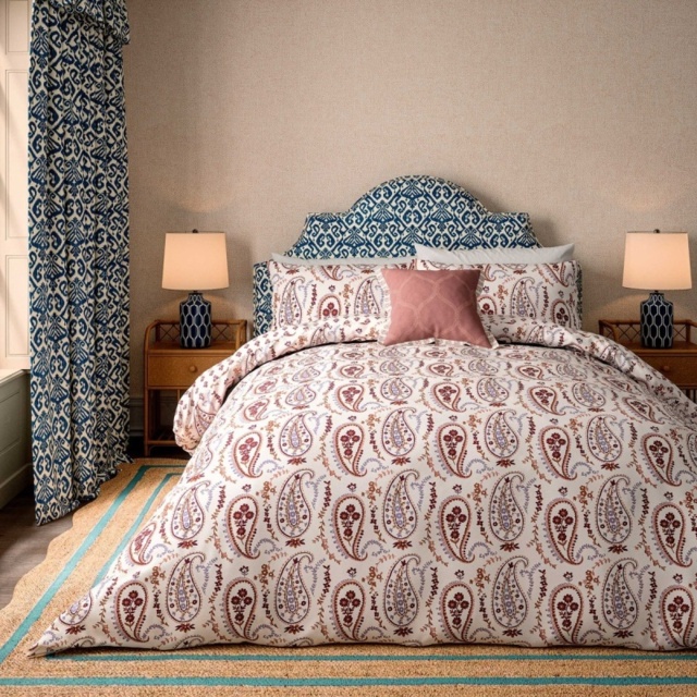 Sanderson Options Jamilia Duvet Set - Pink - Single - image 1