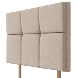 Silentnight Arezzo Strutted Headboard - 180cm Super King - Premium Fabric - thumbnail 3