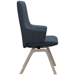 Stressless Laurel High Back D200 Dining Chair With Arms - Batick Leather - thumbnail 2