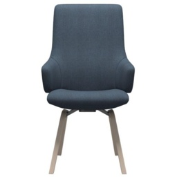 Stressless Laurel High Back D200 Dining Chair With Arms - Batick Leather - thumbnail 1
