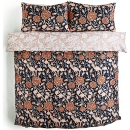 William Morris At Home Wild Tulip Duvet Set - Copper - Double - thumbnail 5
