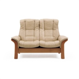 Stressless Windsor 2 Seater High Back Recliner Sofa - Fabric - thumbnail 2