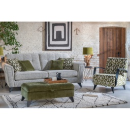 Liberty Legged Ottoman Footstool - Fabric Grade SE - thumbnail 6