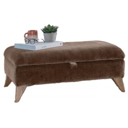 Liberty Legged Ottoman Footstool - Fabric Grade SE - thumbnail 3
