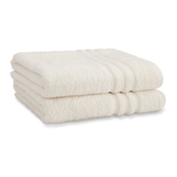 Catherine Lansfield Zero Twist Towels - Cream - Hand Towel - thumbnail 4