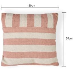 BHS Tino Cushion 50cm - Blush - thumbnail 2