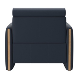 Stressless Emily Power Recliner Chair With Wood Arms - Batick Leather - thumbnail 3