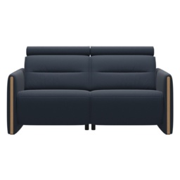 Stressless Emily 2 Seater Sofa With Wood Arms - Velaro Leather
