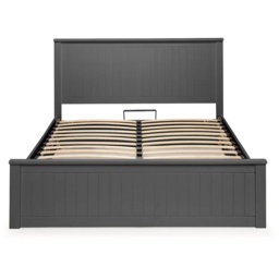Julian Bowen Maine Ottoman Bed - Anthracite - 135cm Double - thumbnail 2