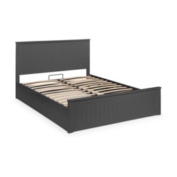 Julian Bowen Maine Ottoman Bed - Anthracite - 135cm Double - thumbnail 3