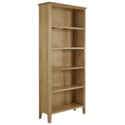 Hardwick Oak Large Bookcase - thumbnail 2