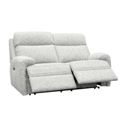 G Plan Hardy 2 Seater Fabric Recliner Sofa - Fabric Grade B - Double Electric With Headrest and Lumbar - With Heated Seats - thumbnail 2