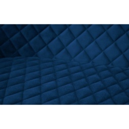 Julian Bowen Luxe High Back Bench - Blue - thumbnail 4