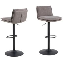 Flynn Bar Stool - Light Grey Brown - thumbnail 4