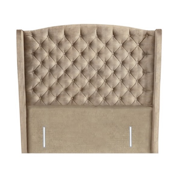 Tempur Suffolk Woodbridge Floor Standing Headboard - Double - 135cm - Soho Copper - image 1