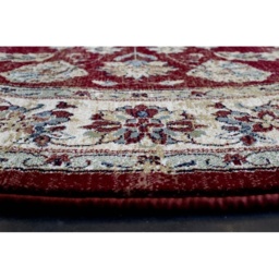 Mastercraft 057-0559/1464 Da Vinci Round Rug - Red - 200cm Circle - thumbnail 5