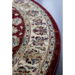 Mastercraft 057-0559/1464 Da Vinci Round Rug - Red - 200cm Circle - thumbnail 6