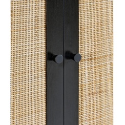 Julian Bowen Padstow Wardrobe - Black - thumbnail 6