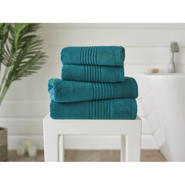 Deyongs Quik Dri Cotton Towels - Lagoon - Face Cloths 2 pack - image 1