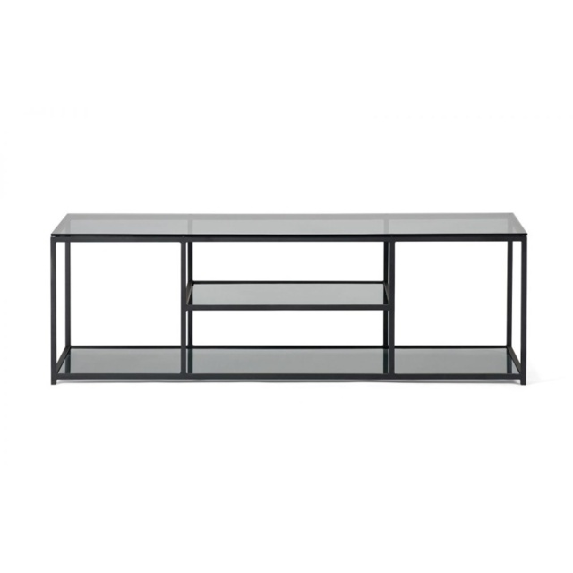 Julian Bowen Chicago TV Unit - Smoked Glass - image 1