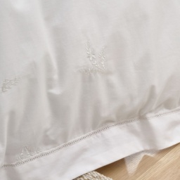 Bianca Lottie Embroidery Duvet Set - White - King - thumbnail 5