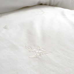 Bianca Lottie Embroidery Duvet Set - White - King - thumbnail 4