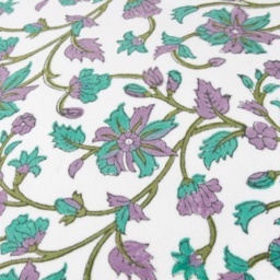 Paoletti Mentera Cushion 50cm - Oasis Green/Lilac - thumbnail 5