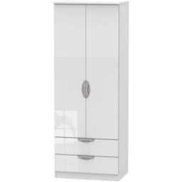 Cambourne Cam081 Tall Double Gents Wardrobe - Finishes - thumbnail 4