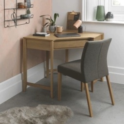 Brampton Oak Corner Desk - thumbnail 1