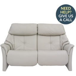 Himolla Chester Fixed 2.5 Seater Sofa - Leather L18 - Aluminium Feet - thumbnail 1