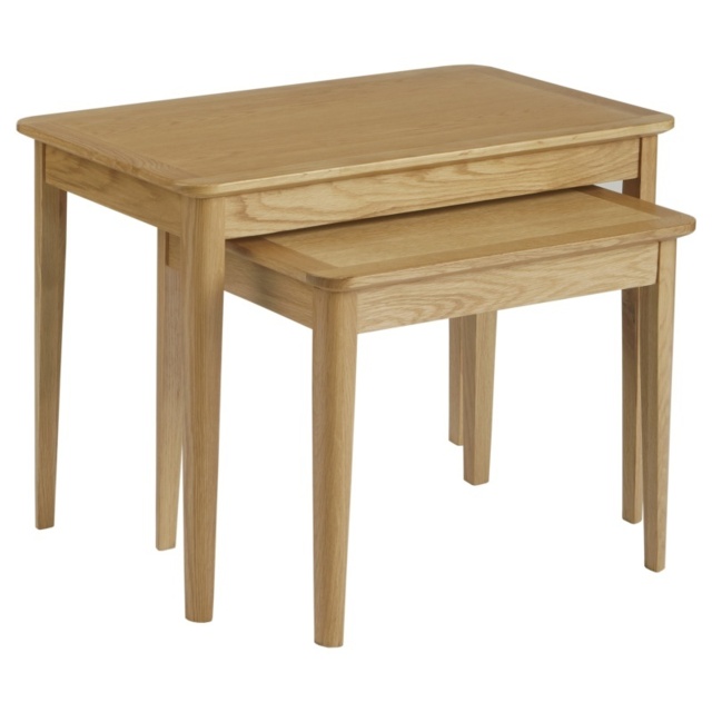 Hardwick Oak Nest Of Tables - image 1