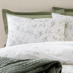 Bianca Thea Floral Duvet Set - Green - Single - thumbnail 3